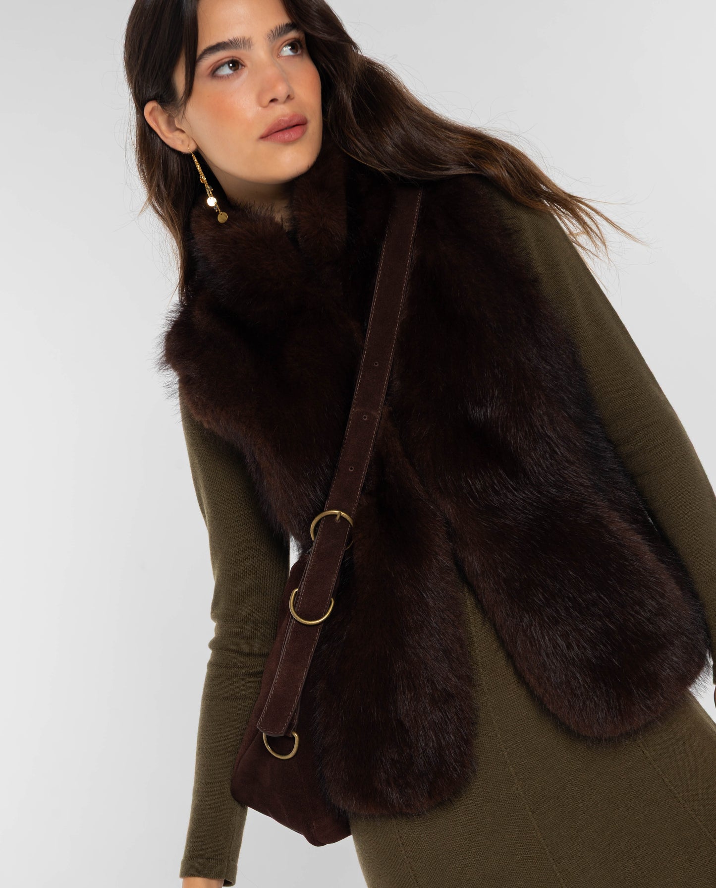 CHALECO ONE WAY · MARRÓN