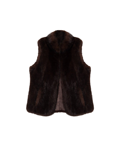 CHALECO ONE WAY · MARRÓN