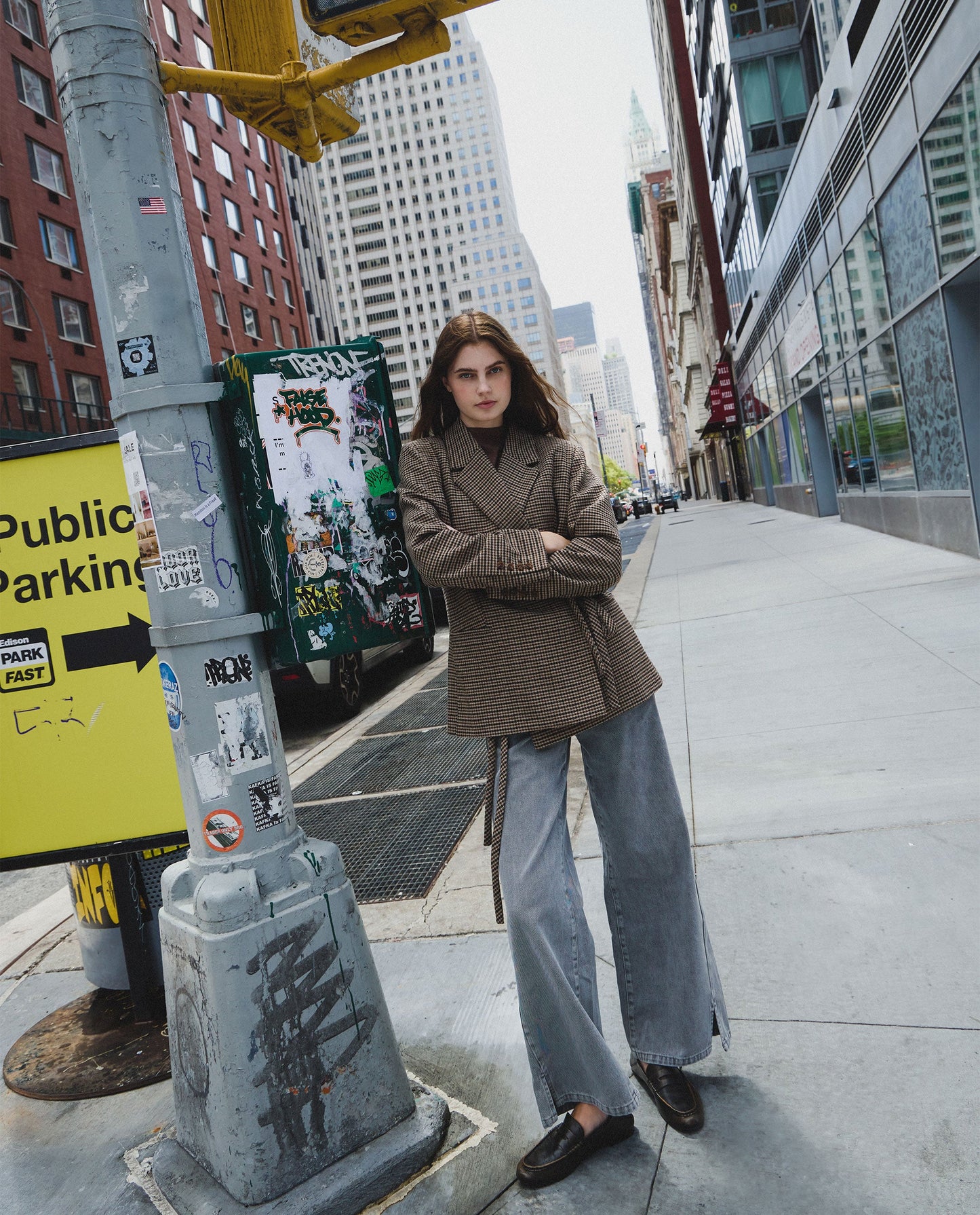 BLAZER BUSY ROMANCE · PATA DE GALLO