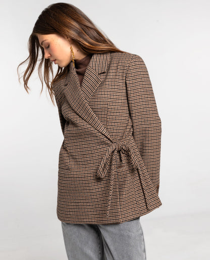 BLAZER BUSY ROMANCE · PATA DE GALLO