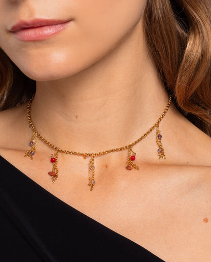 COLLAR DAILY SPELL· MULTICOLOR