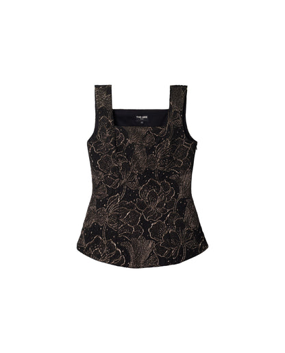 TOP JUST FOR A BIT · NEGRO