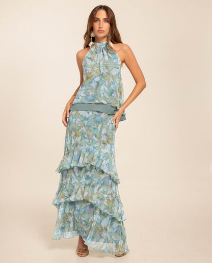 FALDA CHARLOTTE · AGUAMARINA