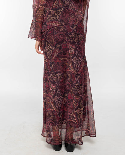 FALDA LET IT HAPPEN · ESTAMPADO