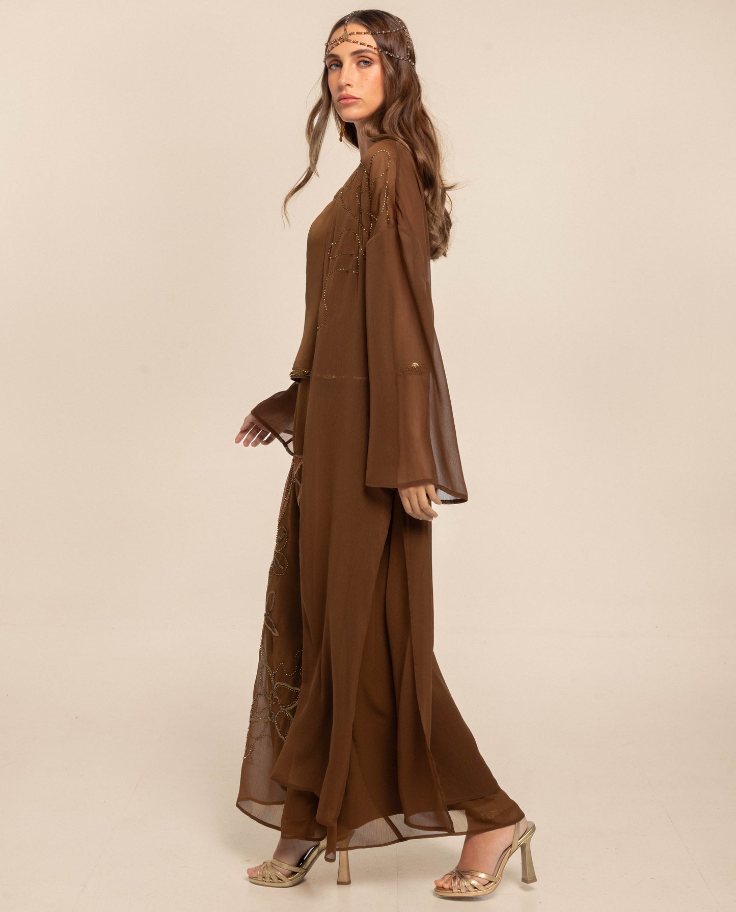 FALDA AMANDA · MARRÓN