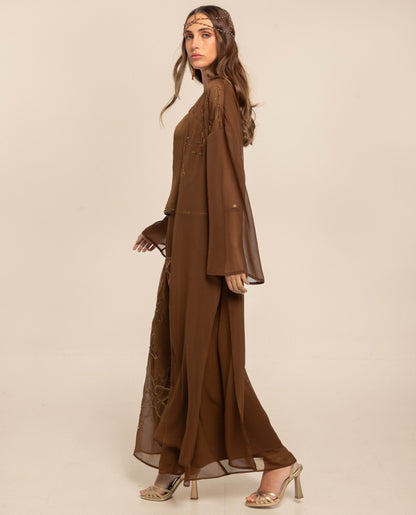 FALDA AMANDA · MARRÓN