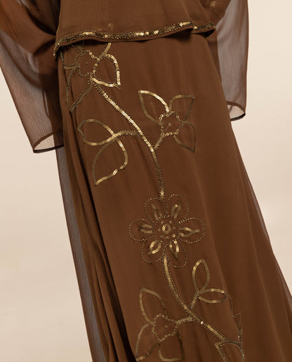 FALDA AMANDA · MARRÓN