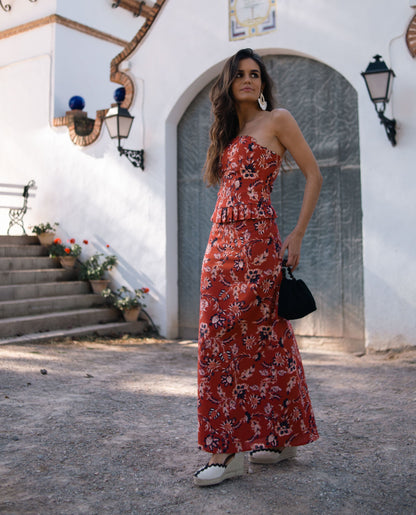 FALDA VEGA · ESTAMPADO