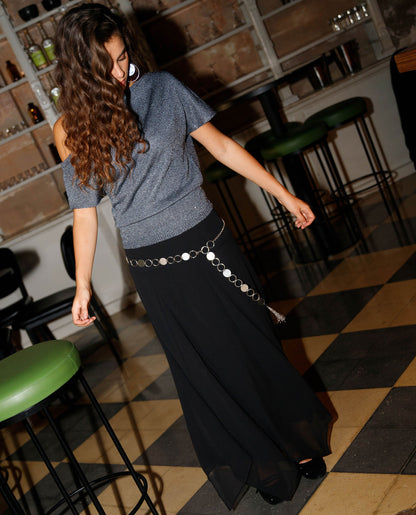 FALDA ONE LAST TIME · NEGRO