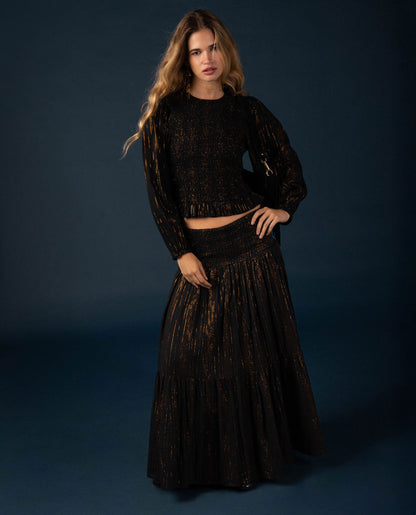 FALDA FIFTH SHADE · NEGRO