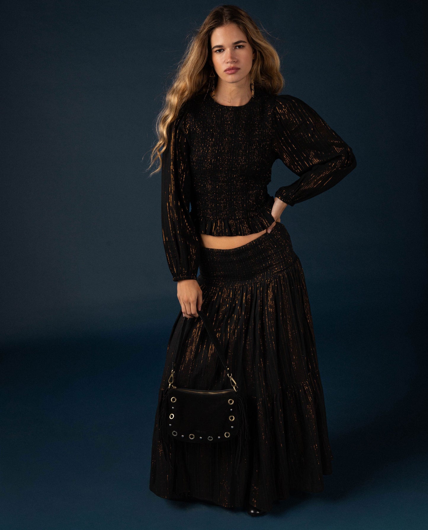 FALDA FIFTH SHADE · NEGRO