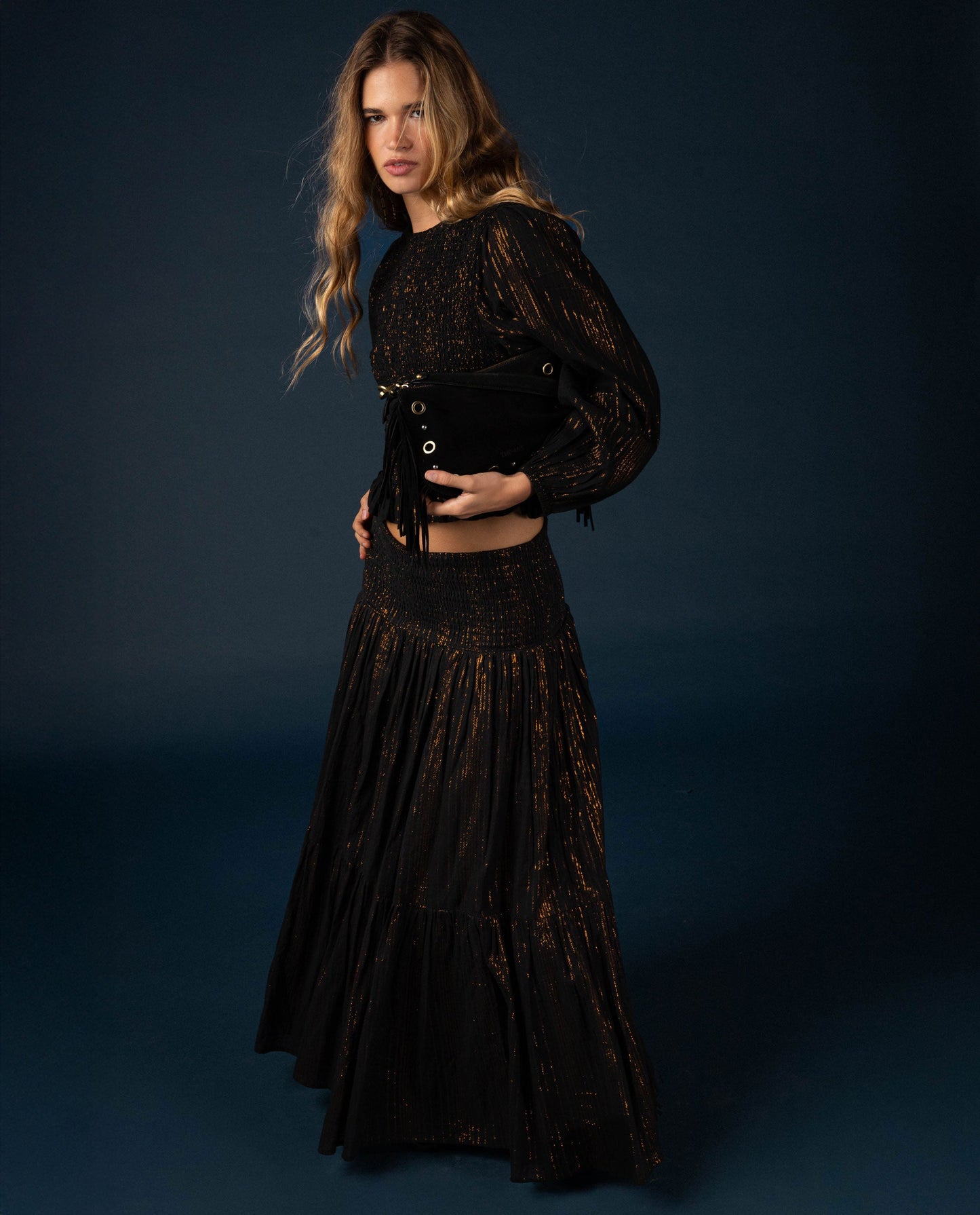 FALDA FIFTH SHADE · NEGRO