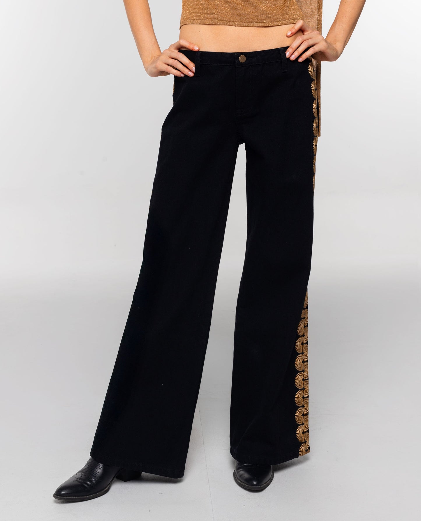 JEANS OASIS · NEGRO