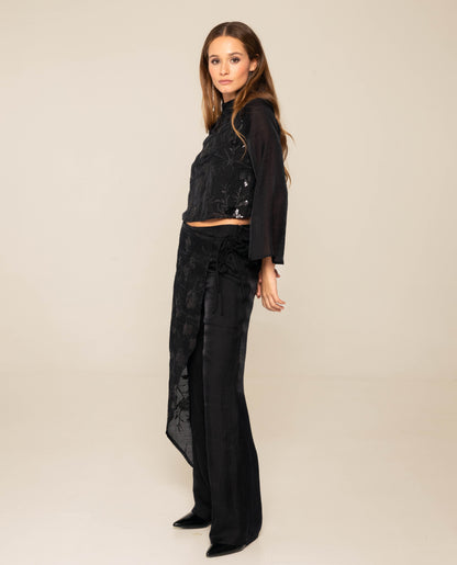 PANTALÓN NIGHT TO REMEMBER · NEGRO