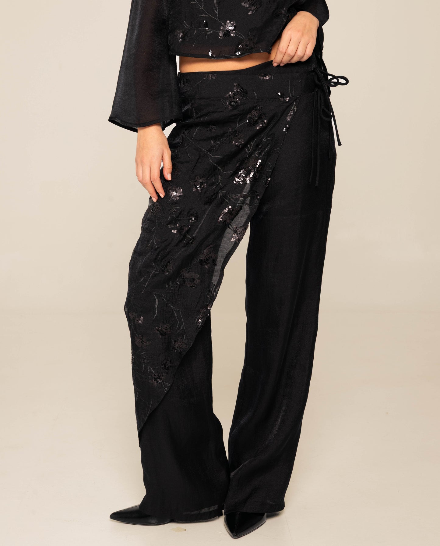 PANTALÓN NIGHT TO REMEMBER · NEGRO