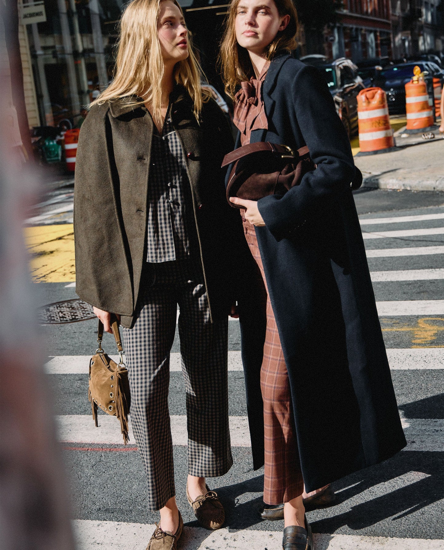 PANTALÓN FIRST COFFEE · CUADROS