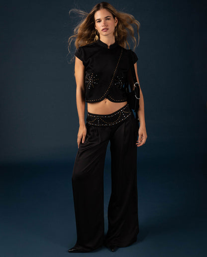 PANTALÓN ALL I WANTED · NEGRO