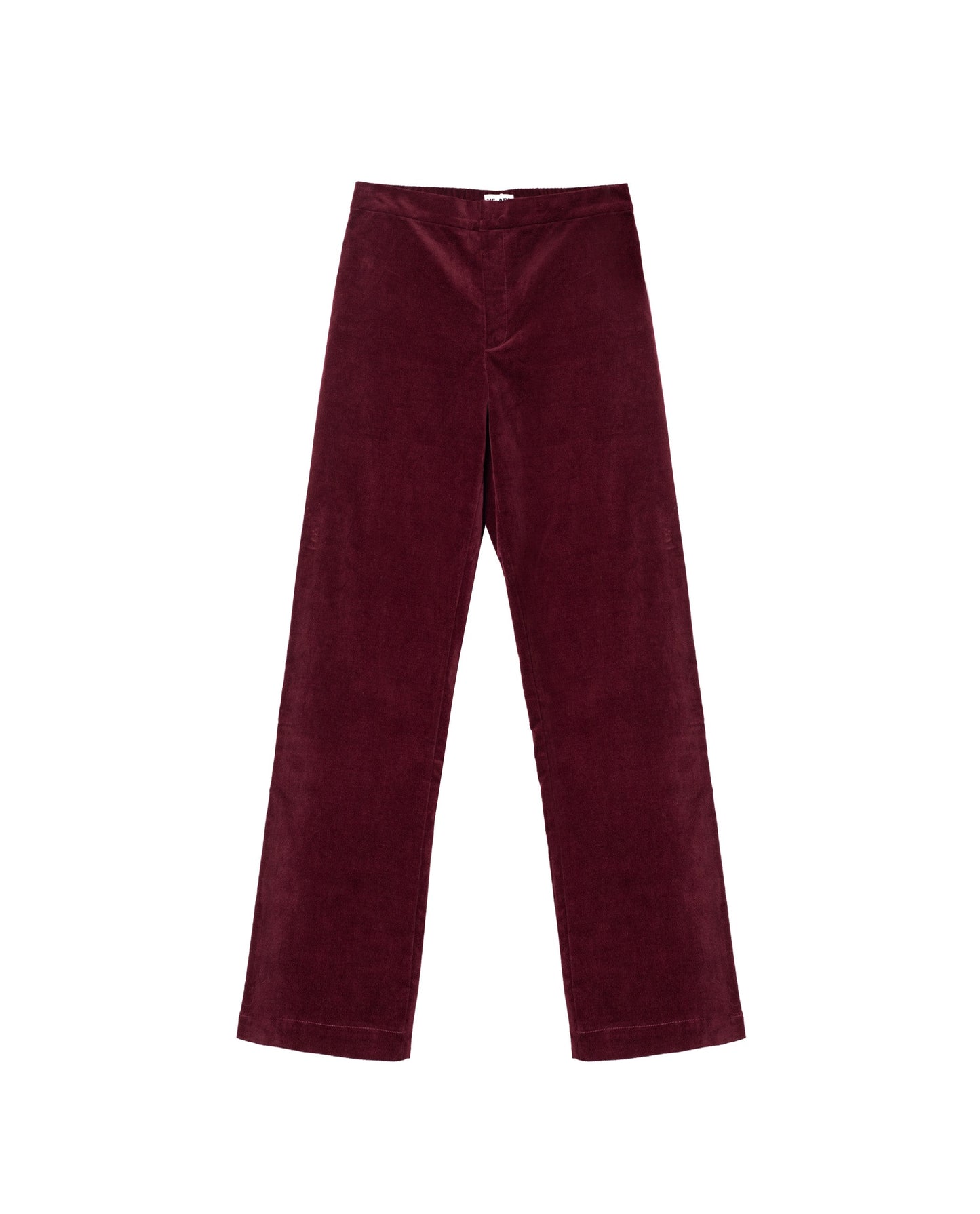 PANTALÓN VELVET SPELL · BURDEOS