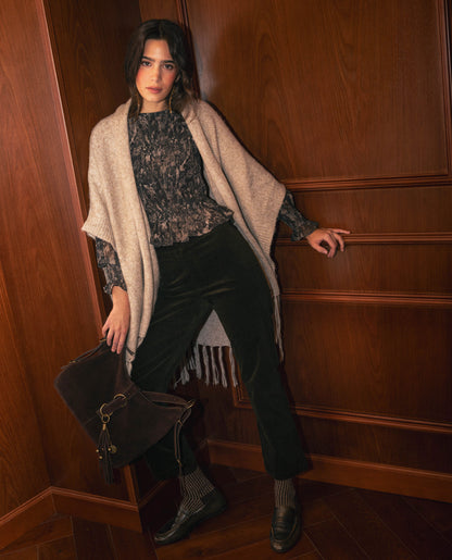 PANTALÓN VELVET SPELL · VERDE