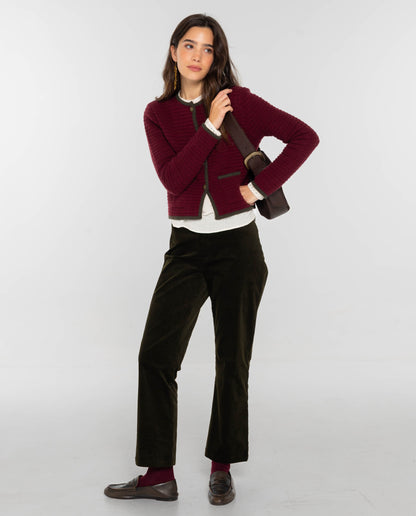 PANTALÓN VELVET SPELL · VERDE