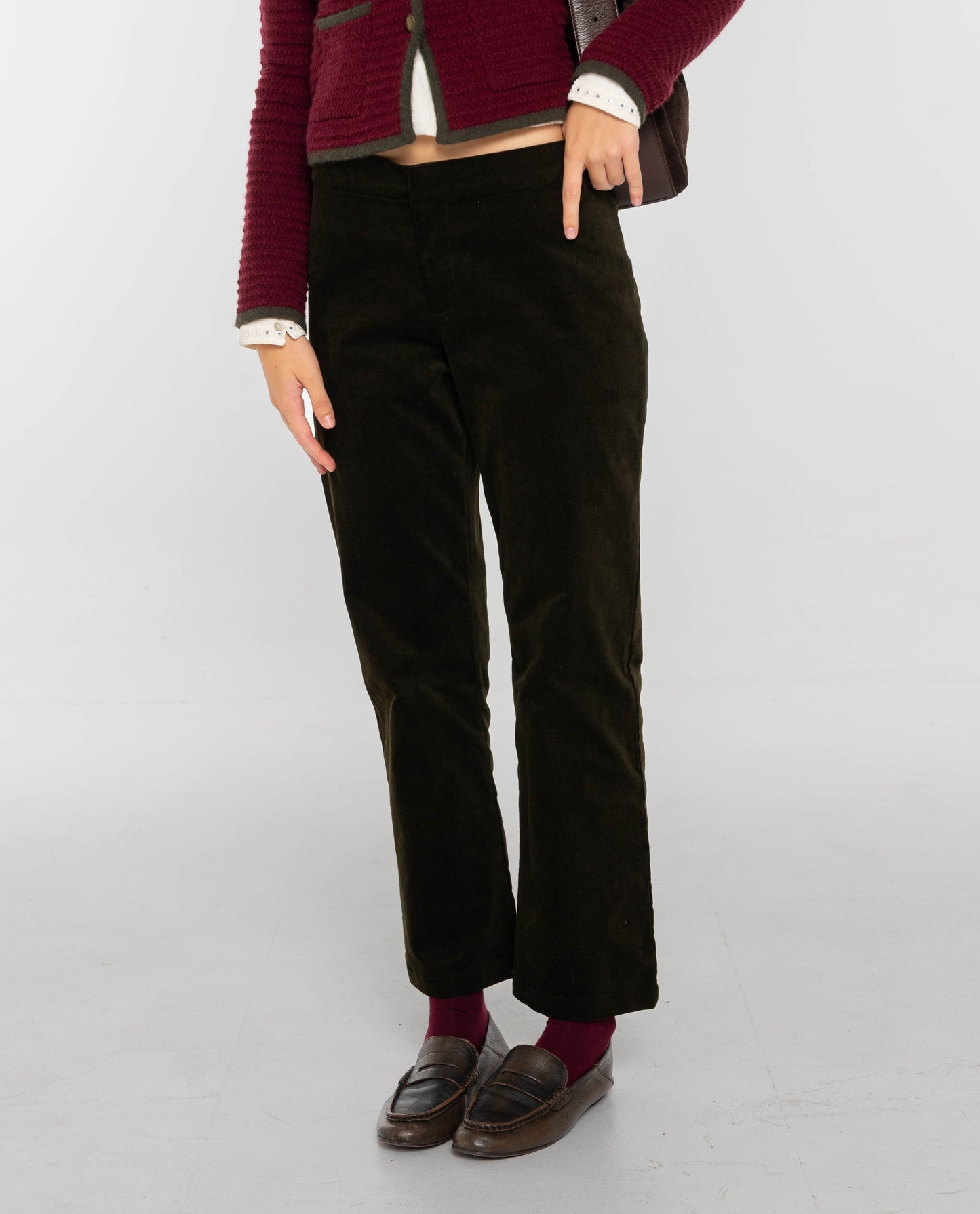 PANTALÓN VELVET SPELL · VERDE