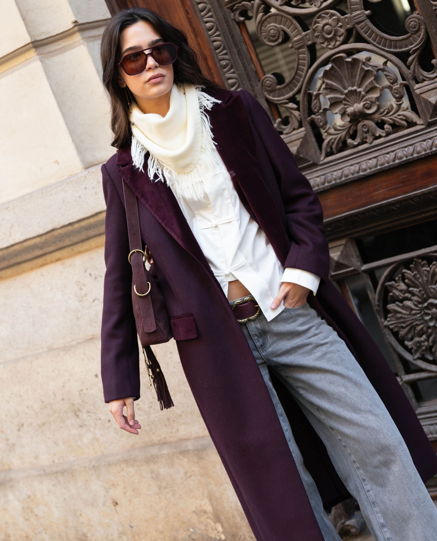 PAÑUELO MINIMAL CRUSH · BLANCO