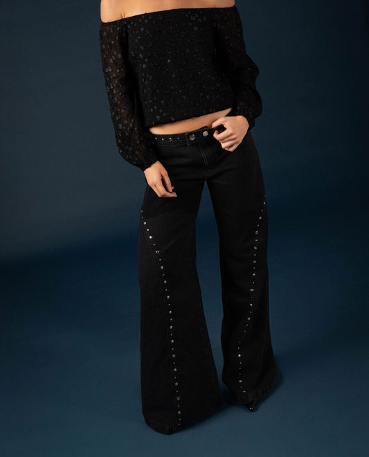 JEANS SHE WAS THERE · NEGRO