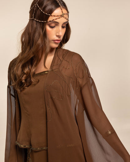 TOP AMANDA · MARRÓN