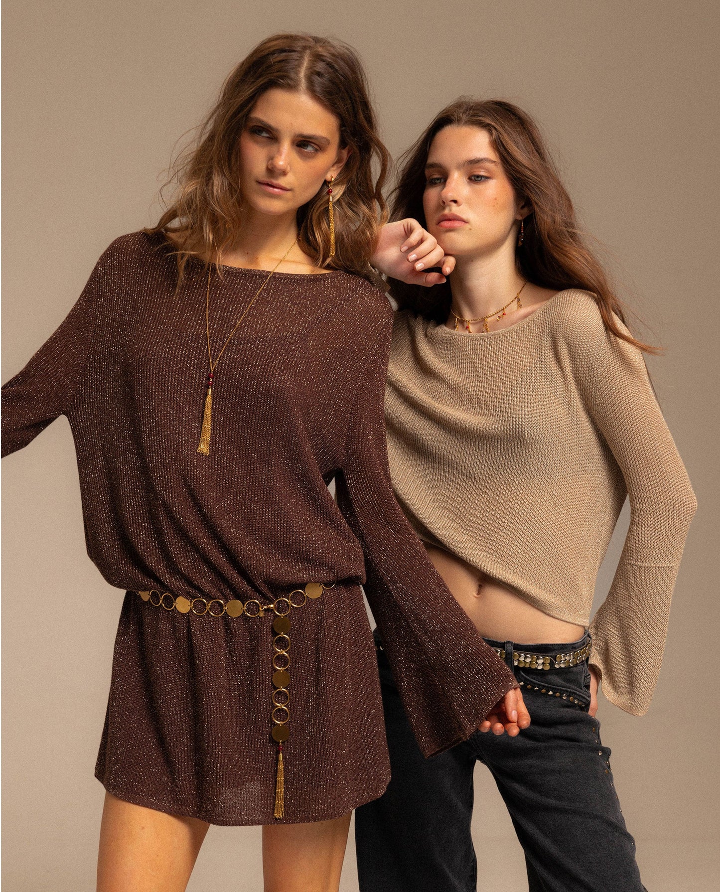 VESTIDO SUGAR DUSK · COBRE