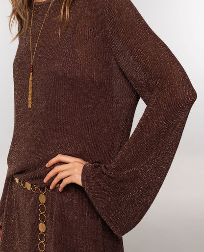 VESTIDO SUGAR DUSK · COBRE
