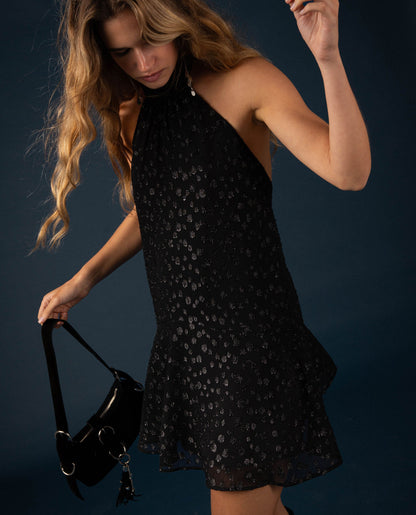 VESTIDO LOW BATTERY · NEGRO